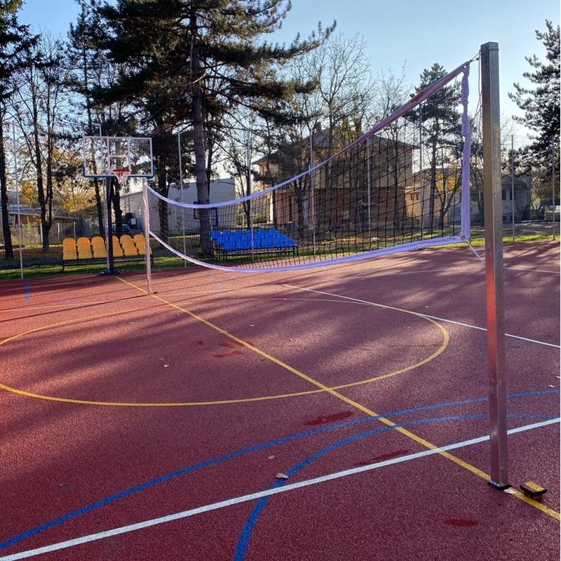 Sport si Outdoor - Sporturi de echipa - Accesorii si echipamente volei - Stalpi volei Anastasia Sport OUTDOOR profil otel - Infinity.ro