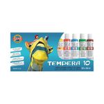 Carti si Birotica - Rechizite - Pictura si desen - Acuarele si culori - Set tempera Koh-I-Noor, Girafa, 10 culori, 16ml - Infinity.ro