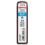 Carti si Birotica - Rechizite - Alte accesorii scolare - Mine Rotring B, 0.7 mm, 12 buc - Infinity.ro