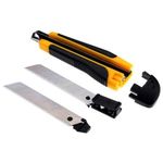 Carti si Birotica - Birotica - Accesorii de birou - Foarfece si cuttere - Cutter utilitar cu auto-blocare grip de cauciuc18mm diverse culori M&G - Infinity.ro