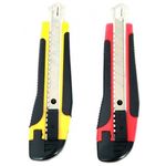 Carti si Birotica - Birotica - Accesorii de birou - Foarfece si cuttere - Cutter utilitar cu auto-blocare grip de cauciuc18mm diverse culori M&G - Infinity.ro