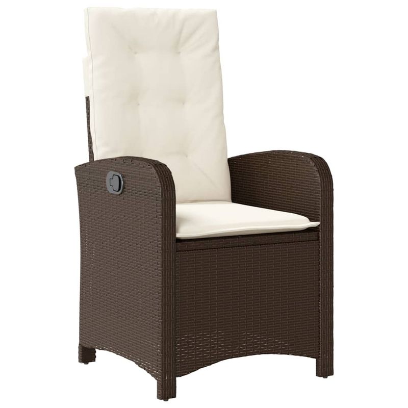 Casa si Gradina - Gradina si terasa - Mobilier exterior - Seturi mobila gradina - Set mobilier de gradina cu perne, 7 piese, maro, poliratan - Infinity.ro