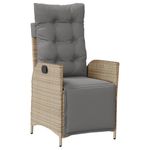 Casa si Gradina - Gradina si terasa - Mobilier exterior - Scaune si sezlonguri gradina - Scaun de gradina rabatabil cu suport picioare,2 buc., poliratan - Infinity.ro