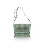 Fashion, accesorii si bijuterii - Femei - Accesorii femei - Genti si rucsacuri femei - Geanta verde crossbody 19x6x16 cm colectia Clover - Infinity.ro