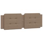 Casa si Gradina - Mobilier - Paturi si accesorii - Paturi - Cadru pat cu lumini LED, cappuccino, 160x200 cm piele ecologica - Infinity.ro