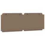 Casa si Gradina - Mobilier - Paturi si accesorii - Accesorii paturi - Tablie de pat cu LED Set de 2 Negru Material textil, lemn 100 cm USB-C - Infinity.ro