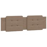 Casa si Gradina - Mobilier - Paturi si accesorii - Paturi - Cadru de pat cu LED, cappuccino, 180x200 cm, piele ecologica - Infinity.ro