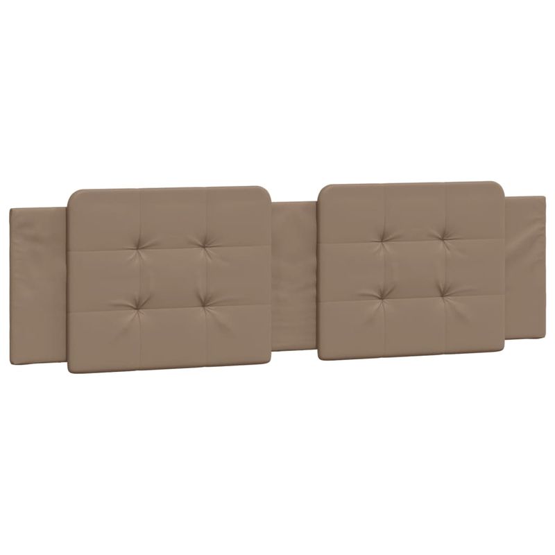 Casa si Gradina - Mobilier - Paturi si accesorii - Paturi - Cadru de pat cu LED, cappuccino, 180x200 cm, piele ecologica - Infinity.ro