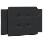 Casa si Gradina - Mobilier - Paturi si accesorii - Paturi - Pat cu saltea, negru, 100x200 cm, piele ecologica - Infinity.ro
