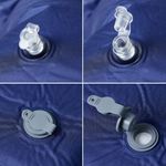 Sport si Outdoor - Camping - Saltele si accesorii pentru somn - Saltele camping - Saltea de camping auto-gonflabila cu perna integrata, bleumarin - Infinity.ro