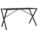 Casa si Gradina - Mobilier - Feronerie si accesorii mobila - Picioare masa de sufragerie X-Frame 120x60x73 cm Fonta - Infinity.ro