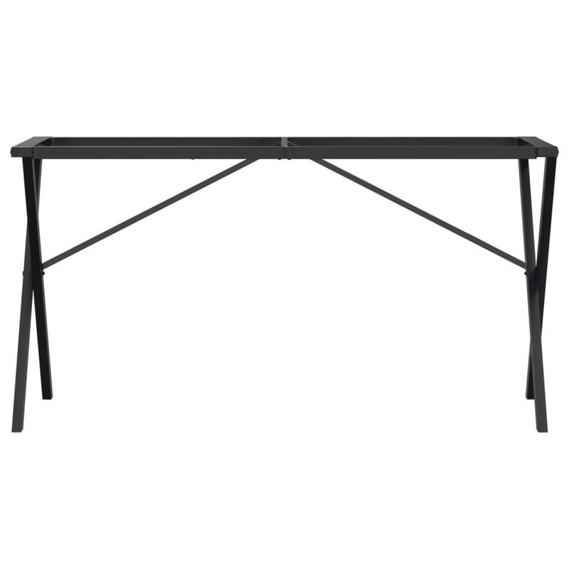 Casa si Gradina - Mobilier - Feronerie si accesorii mobila - Picioare masa de sufragerie X-Frame 120x60x73 cm Fonta - Infinity.ro
