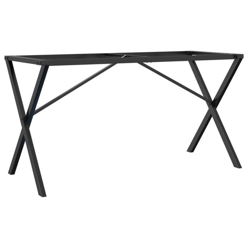 Casa si Gradina - Mobilier - Feronerie si accesorii mobila - Picioare masa de sufragerie X-Frame 120x60x73 cm Fonta - Infinity.ro