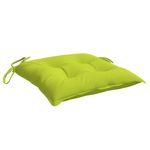 Casa si Gradina - Textile si covoare - Perne si pilote - Perne decorative - Perne de scaun, 2 buc., verde aprins, 40x40x7 cm, textil oxford - Infinity.ro