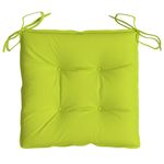 Casa si Gradina - Textile si covoare - Perne si pilote - Perne decorative - Perne de scaun, 2 buc., verde aprins, 40x40x7 cm, textil oxford - Infinity.ro