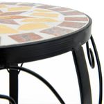 Casa si Gradina - Gradinarit si plante - Plante si ghivece - Ghivece si suporturi - Suporturi pentru plante, 3 buc., caramiziu și alb, ceramica, cărămiziu și alb - Infinity.ro