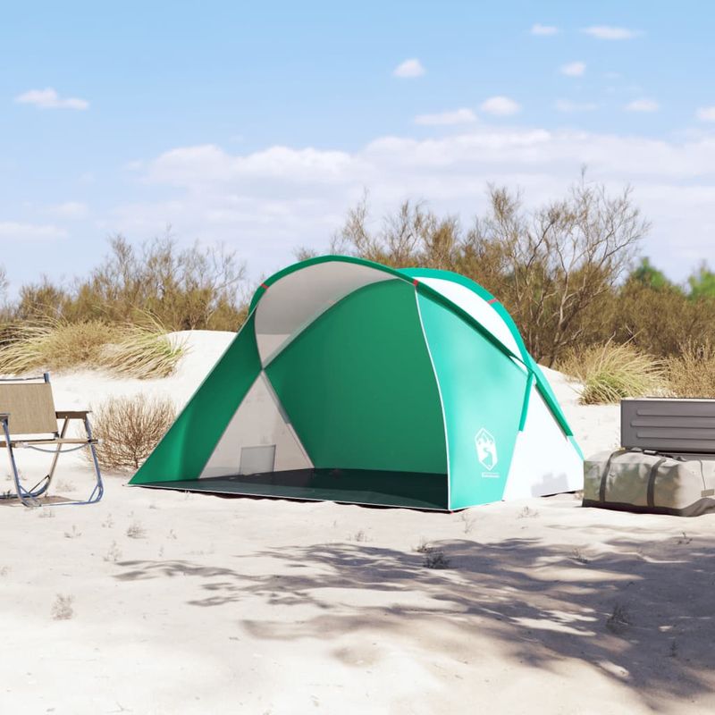 Sport si Outdoor - Camping - Corturi camping - Cort de plaja pop-up, verde marin, impermeabil - Infinity.ro