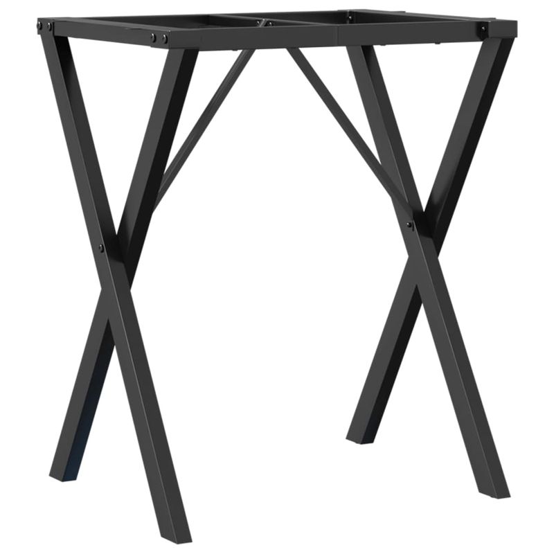 Casa si Gradina - Mobilier - Feronerie si accesorii mobila - Picioare masa de sufragerie X-Frame 60x40x73 cm Fonta - Infinity.ro