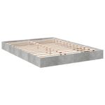 Casa si Gradina - Mobilier - Paturi si accesorii - Paturi - Cadru de pat, gri beton, 140x200 cm, lemn prelucrat - Infinity.ro