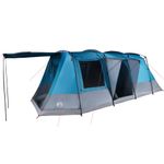 Sport si Outdoor - Camping - Corturi camping - Cort de camping tunel pentru 4 persoane, albastru, impermeabil - Infinity.ro