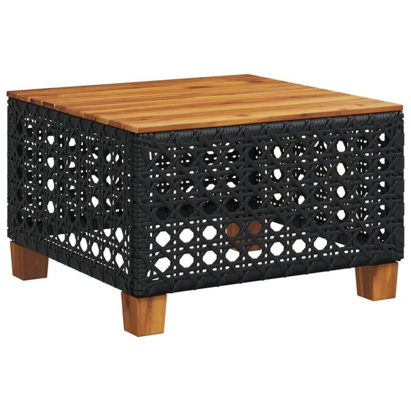 Casa si Gradina - Gradina si terasa - Mobilier exterior - Seturi mobila gradina - Set canapele de gradina cu perne, 7 piese, negru, poliratan - Infinity.ro