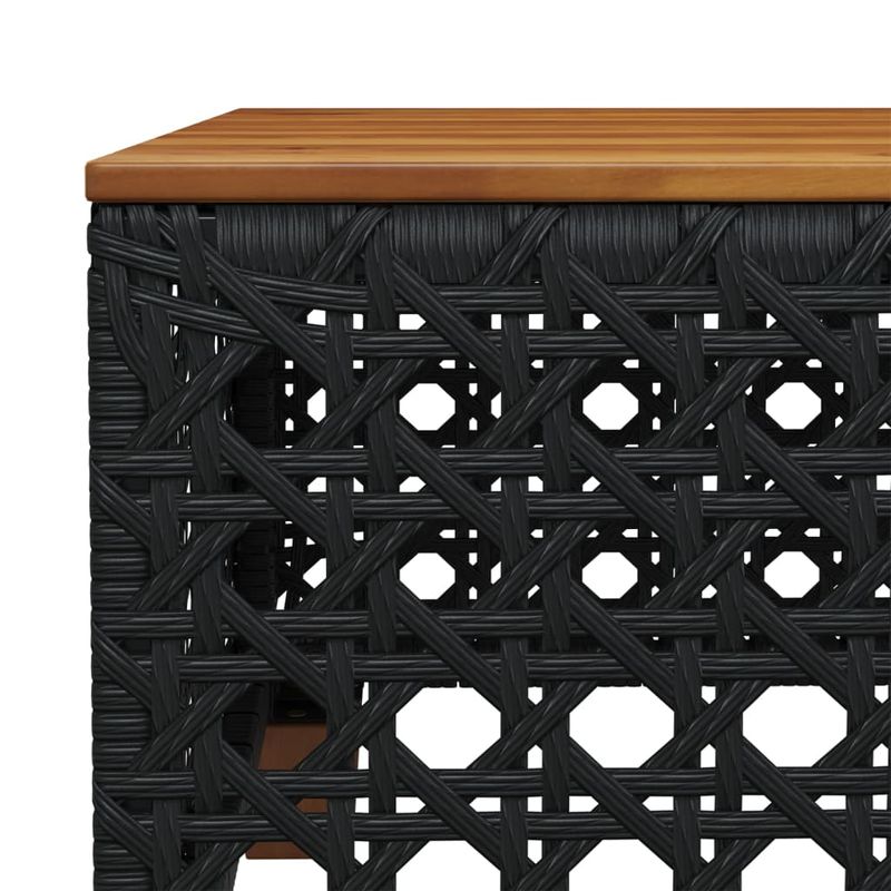 Casa si Gradina - Gradina si terasa - Mobilier exterior - Seturi mobila gradina - Set canapele de gradina cu perne, 7 piese, negru, poliratan - Infinity.ro