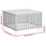 Casa si Gradina - Gradina si terasa - Mobilier exterior - Seturi mobila gradina - Set canapele de gradina cu perne, 7 piese, negru, poliratan - Infinity.ro