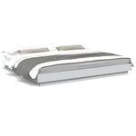 Casa si Gradina - Mobilier - Paturi si accesorii - Paturi - Cadru de pat cu lumini LED, alb, 180x200 cm, lemn prelucrat - Infinity.ro