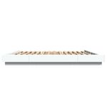 Casa si Gradina - Mobilier - Paturi si accesorii - Paturi - Cadru de pat cu lumini LED, alb, 180x200 cm, lemn prelucrat - Infinity.ro