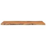 Casa si Gradina - Mobilier - Feronerie si accesorii mobila - Blat masa 80x40x2,5 cm dreptunghiular lemn acacia margine vie - Infinity.ro