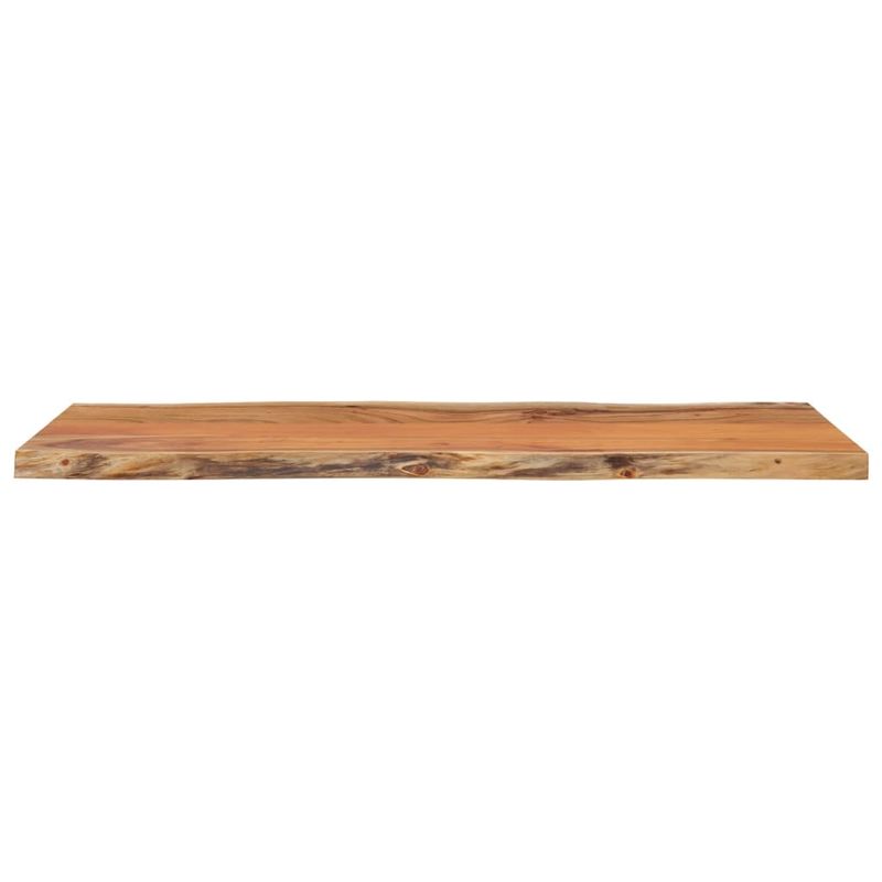 Casa si Gradina - Mobilier - Feronerie si accesorii mobila - Blat masa 80x40x2,5 cm dreptunghiular lemn acacia margine vie - Infinity.ro