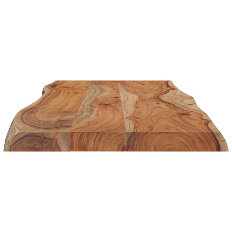Casa si Gradina - Mobilier - Feronerie si accesorii mobila - Blat masa 80x40x2,5 cm dreptunghiular lemn acacia margine vie - Infinity.ro