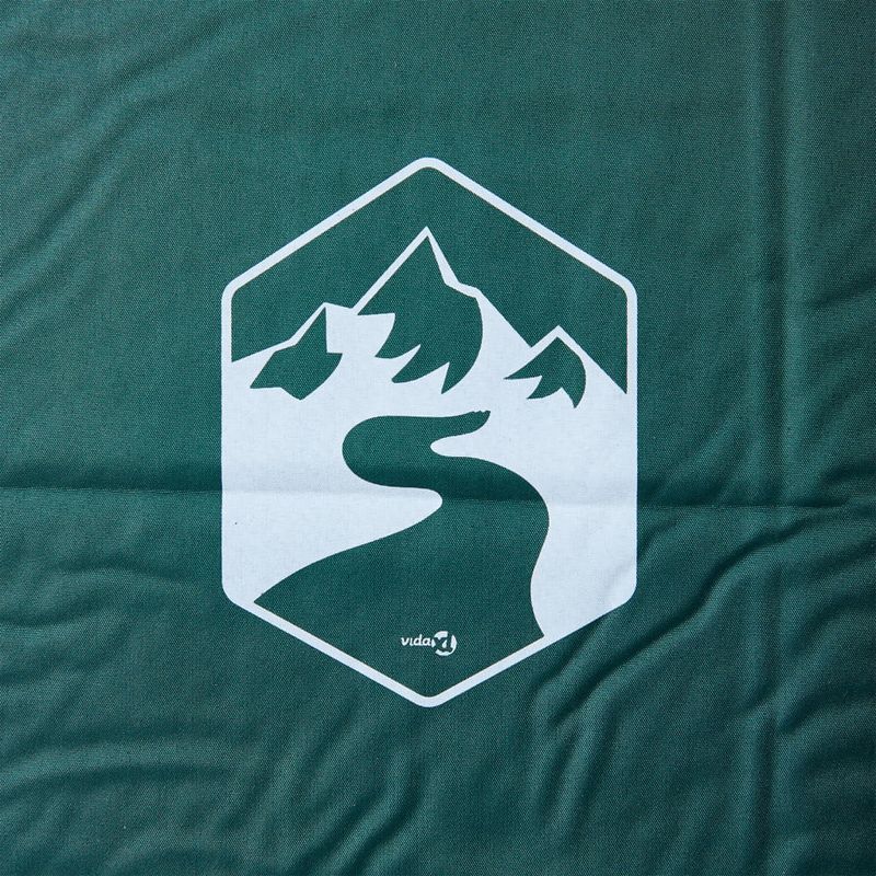 Sport si Outdoor - Camping - Saltele si accesorii pentru somn - Saltele camping - Saltea de camping auto-gonflabila cu perna integrata, verde - Infinity.ro