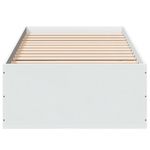Casa si Gradina - Mobilier - Paturi si accesorii - Paturi - Cadru de pat, alb, 90x190 cm, lemn prelucrat - Infinity.ro