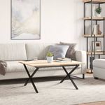 Casa si Gradina - Mobilier - Feronerie si accesorii mobila - Picioare Masuta de cafea X-Frame 70x60x43 cm Fonta - Infinity.ro