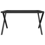Casa si Gradina - Mobilier - Feronerie si accesorii mobila - Picioare Masuta de cafea X-Frame 70x60x43 cm Fonta - Infinity.ro