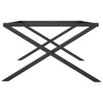Casa si Gradina - Mobilier - Feronerie si accesorii mobila - Picioare Masuta de cafea X-Frame 70x60x43 cm Fonta - Infinity.ro