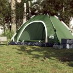 Sport si Outdoor - Camping - Corturi camping - Cort de camping pentru 5 persoane, eliberare rapida, verde - Infinity.ro