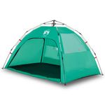 Sport si Outdoor - Camping - Corturi camping - Cort camping 4 persoane verde marin impermeabil setare rapida - Infinity.ro