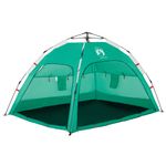 Sport si Outdoor - Camping - Corturi camping - Cort camping 4 persoane verde marin impermeabil setare rapida - Infinity.ro