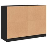 Casa si Gradina - Mobilier - Comode si corpuri - Comode - Servanta, negru, 102x37x75,5 cm, lemn prelucrat - Infinity.ro