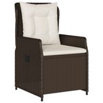 Casa si Gradina - Gradina si terasa - Mobilier exterior - Seturi mobila gradina - Set mobilier de gradina cu perne, 7 piese, maro, poliratan - Infinity.ro