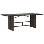 Casa si Gradina - Gradina si terasa - Mobilier exterior - Seturi mobila gradina - Set mobilier de gradina cu perne, 7 piese, maro, poliratan - Infinity.ro