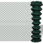 Casa si Gradina - Gradina si terasa - Garduri, panouri si accesorii - Gard de legatura din plasa, verde, 1,5 x 25 m, otel - Infinity.ro