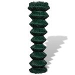 Casa si Gradina - Gradina si terasa - Garduri, panouri si accesorii - Gard de legatura din plasa, verde, 1,5 x 25 m, otel - Infinity.ro