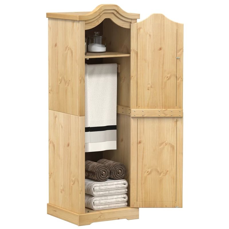 Casa si Gradina - Mobilier - Dulapuri si sifoniere - Sifoniere - Sifonier Corona, 55x52x170 cm, lemn masiv de pin - Infinity.ro