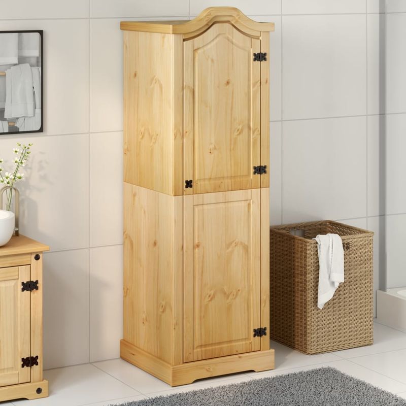 Casa si Gradina - Mobilier - Dulapuri si sifoniere - Sifoniere - Sifonier Corona, 55x52x170 cm, lemn masiv de pin - Infinity.ro