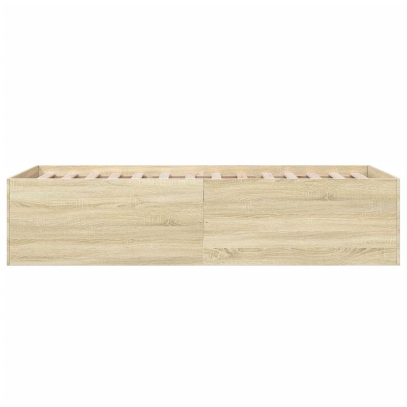 Casa si Gradina - Mobilier - Paturi si accesorii - Paturi - Cadru de pat, stejar sonoma, 90x190 cm, lemn prelucrat - Infinity.ro
