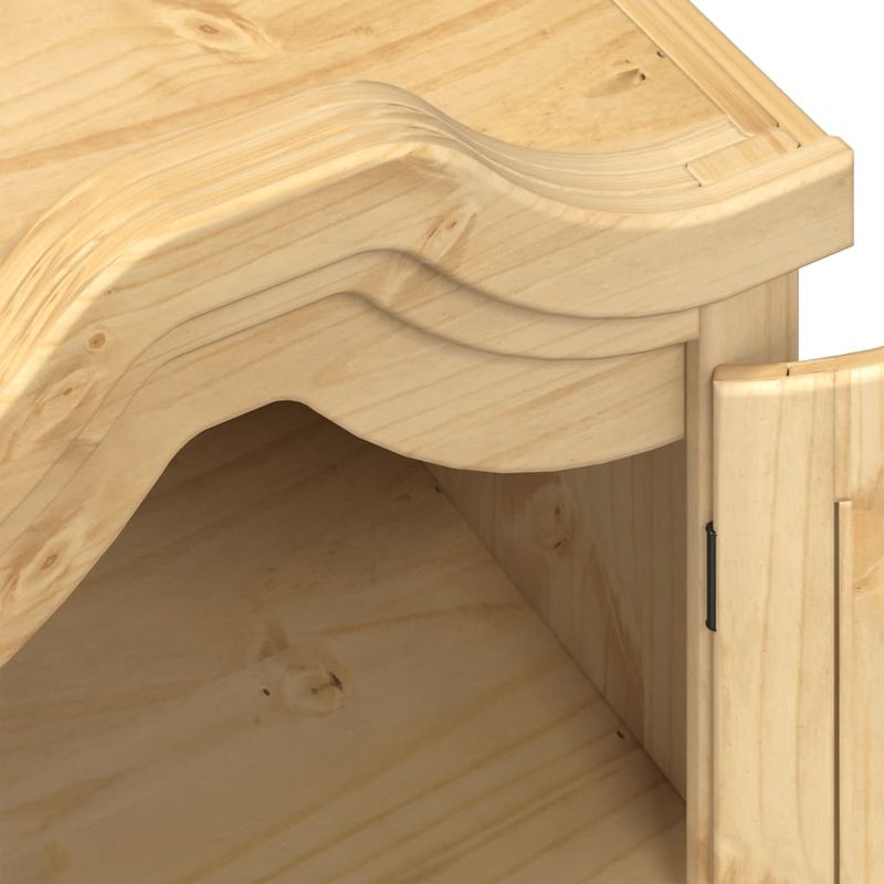 Casa si Gradina - Mobilier - Dulapuri si sifoniere - Sifoniere - Sifonier Corona, 55x52x170 cm, lemn masiv de pin - Infinity.ro
