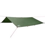 Sport si Outdoor - Camping - Copertine si adaposturi - Prelata de camping, verde, 360x294 cm, impermeabila, material tafta - Infinity.ro